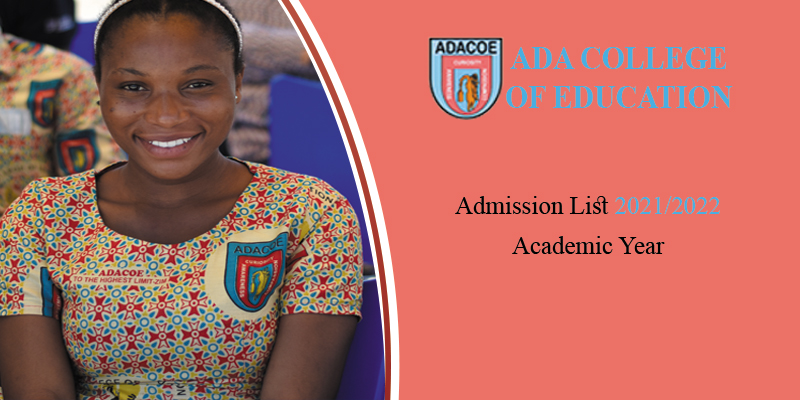 Supplementary Admission List for 2021/2022 Academic Year