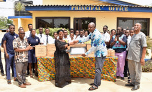 MP for Ada Constituency Donates Street Lights and LED Bulbs to Ada College
